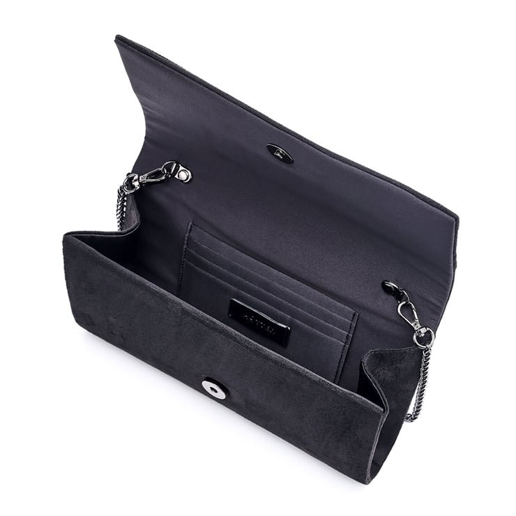 Black | Women's Elegant Clutch Bag | Darcey Bag | Hotter UK